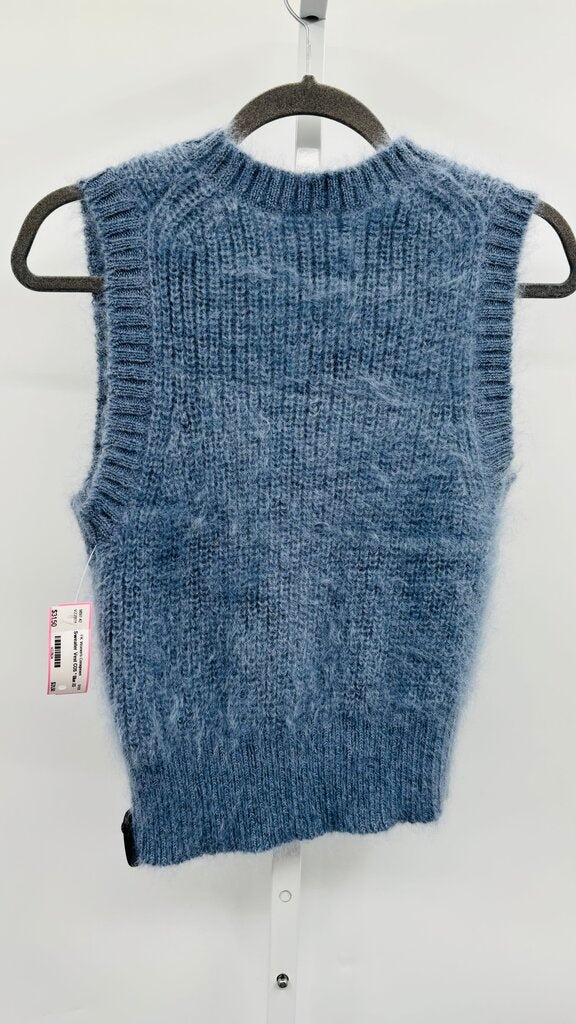 COS Sweater Vest Blue XS