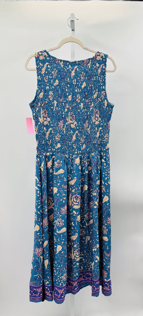 J. Crew Maxi Dress Blue L