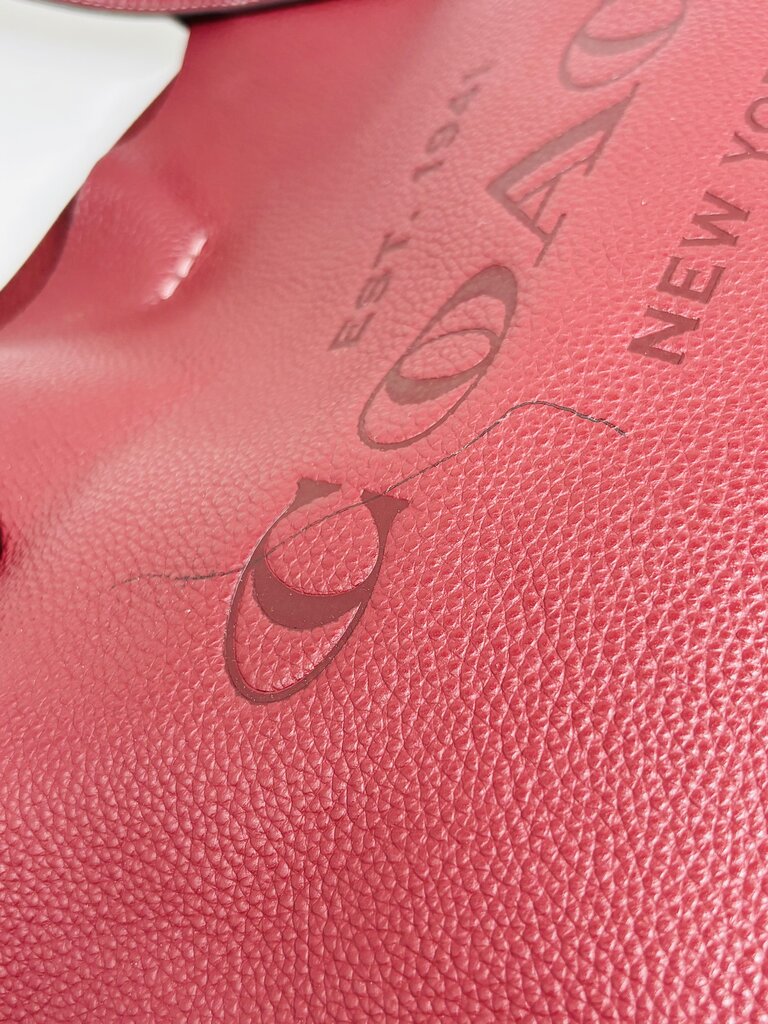 Coach Tote Burgundy