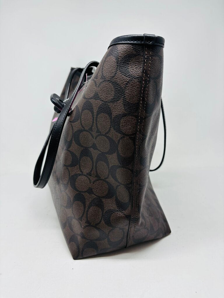 Coach Tote Brown Signature