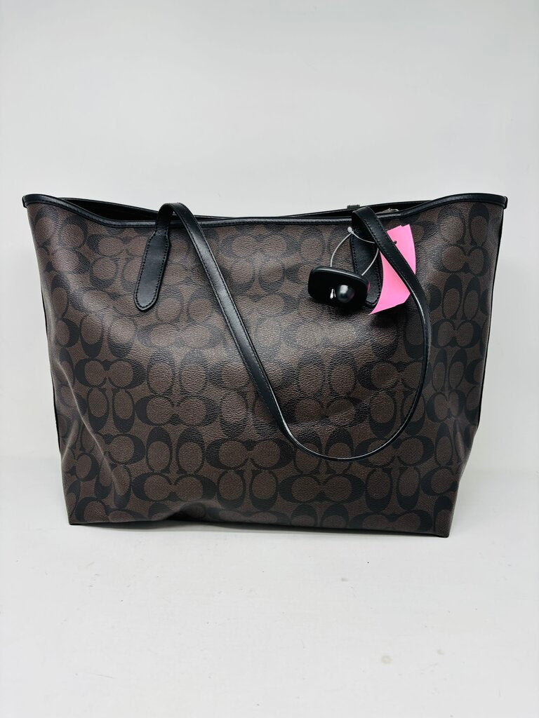 Coach Tote Brown Signature