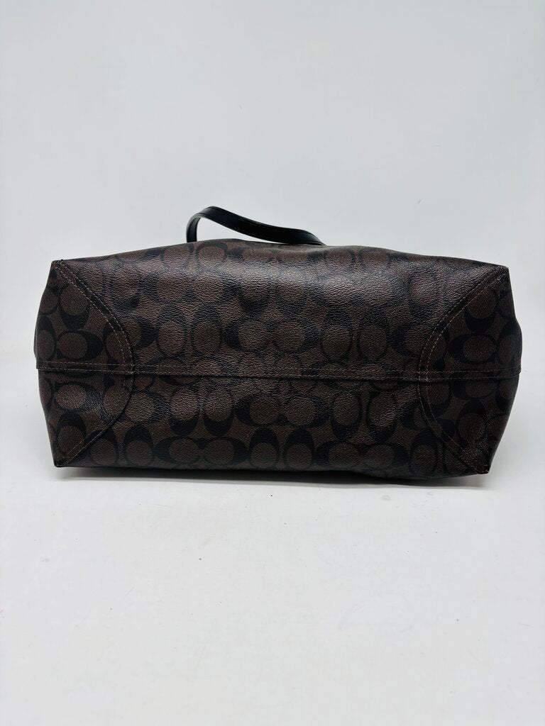 Coach Tote Brown Signature