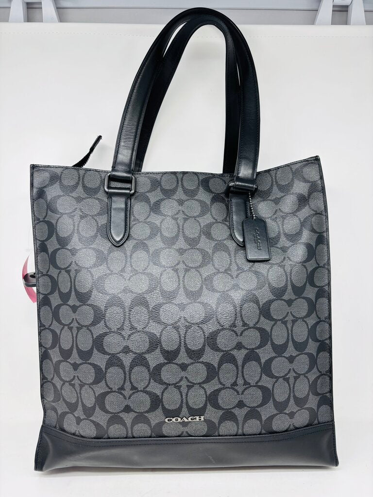 Coach Tote Black Signature