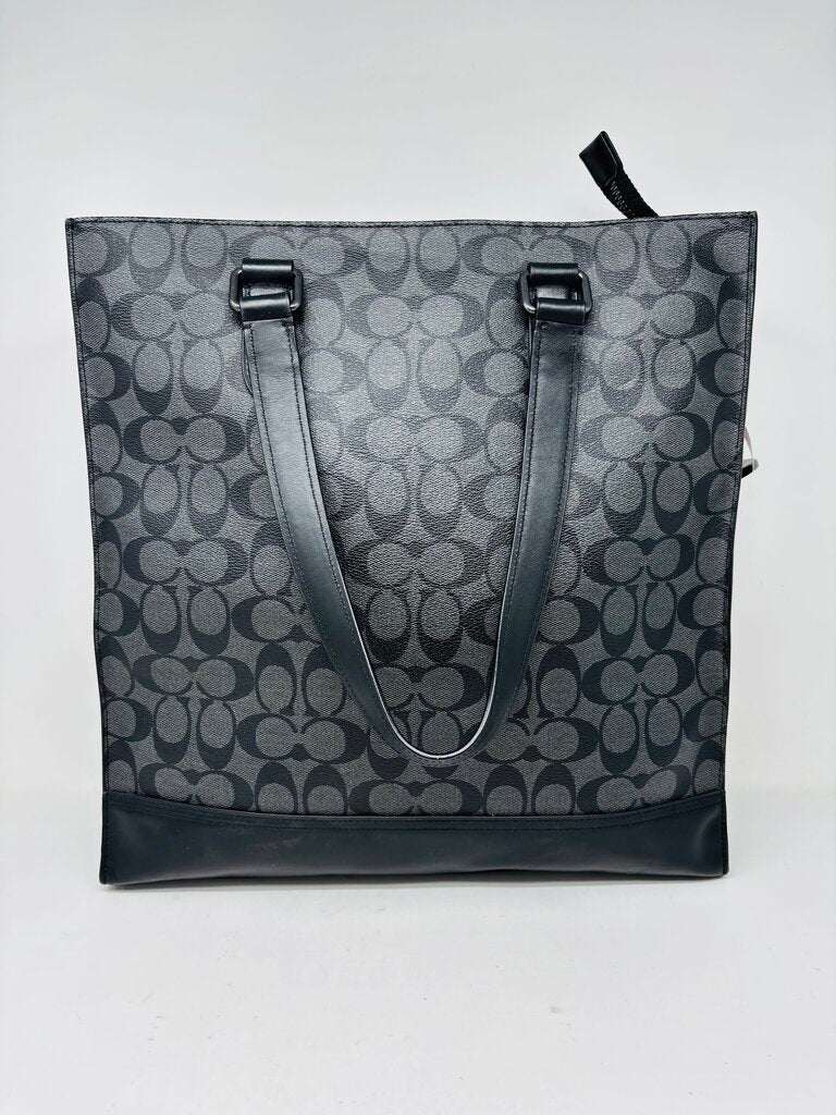 Coach Tote Black Signature