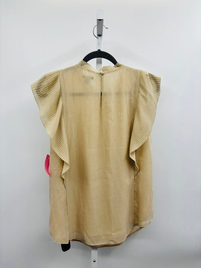Ann Taylor Top Beige M