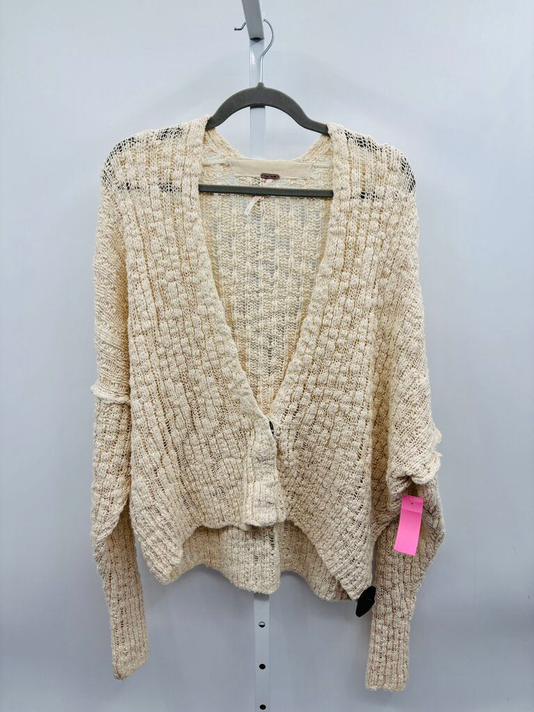 Free People Cardigan Beige S
