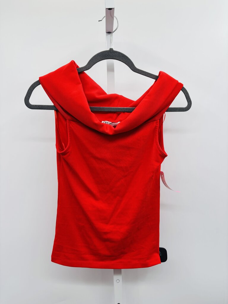 Zara Top Red M