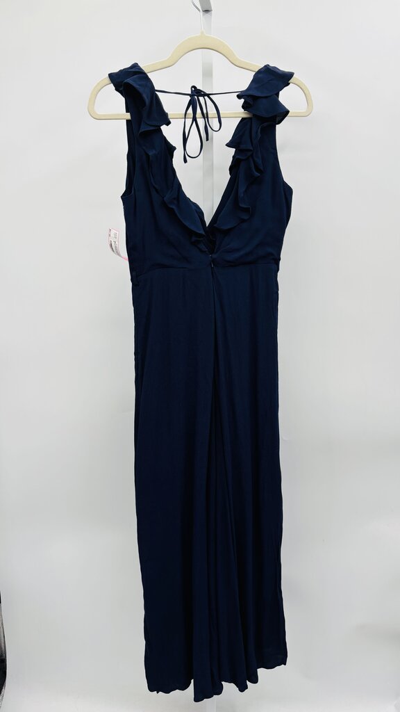 Bardot Maxi Dress Navy 4