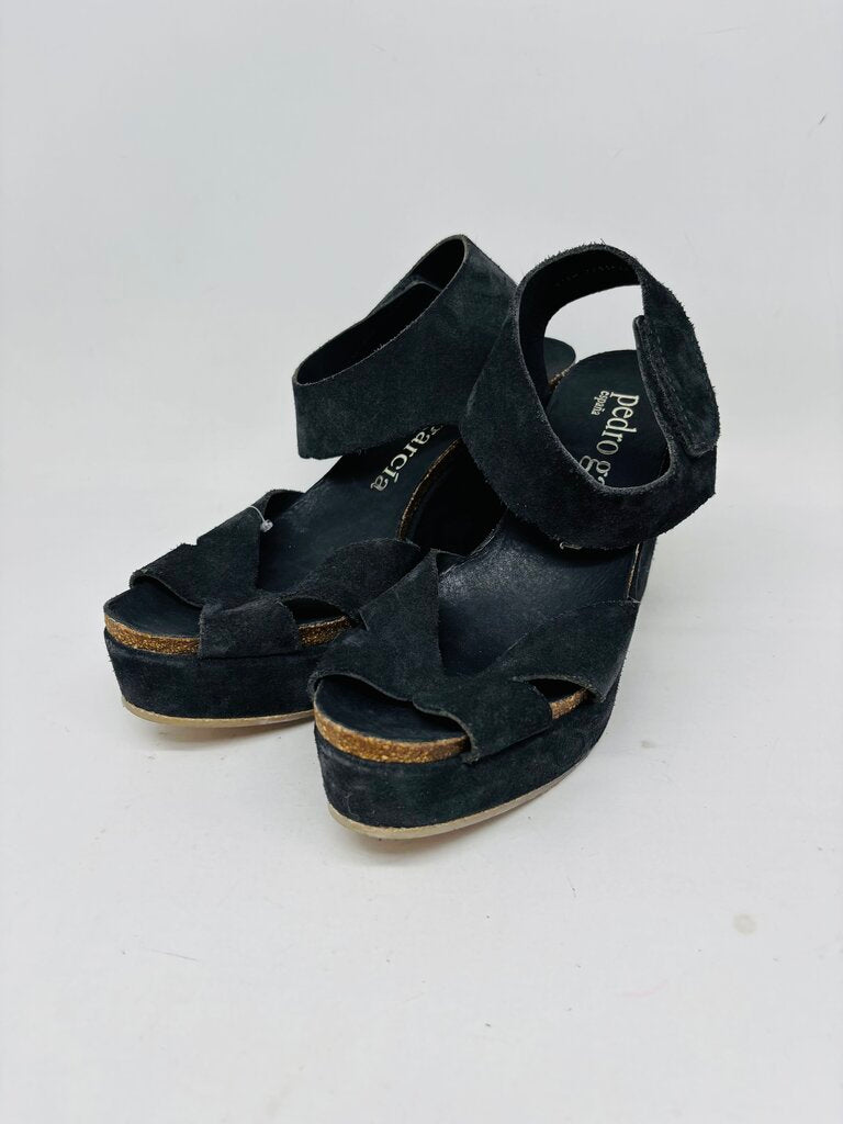 Pedro Garcia Wedge Black 7.5
