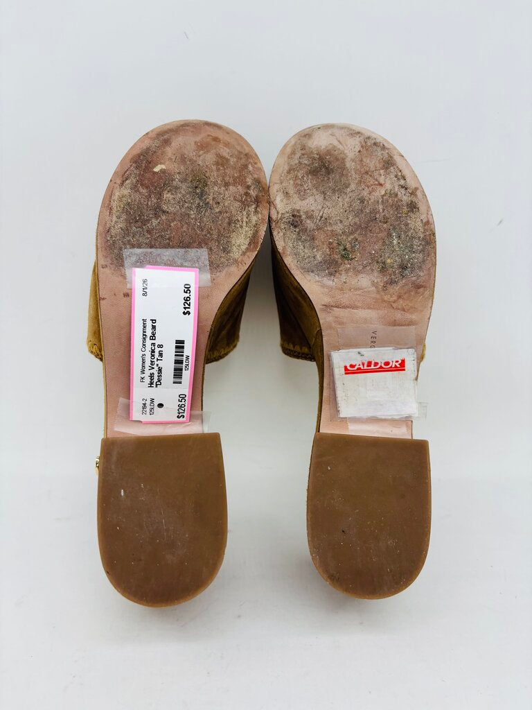 Veronica Beard Heels Tan 8