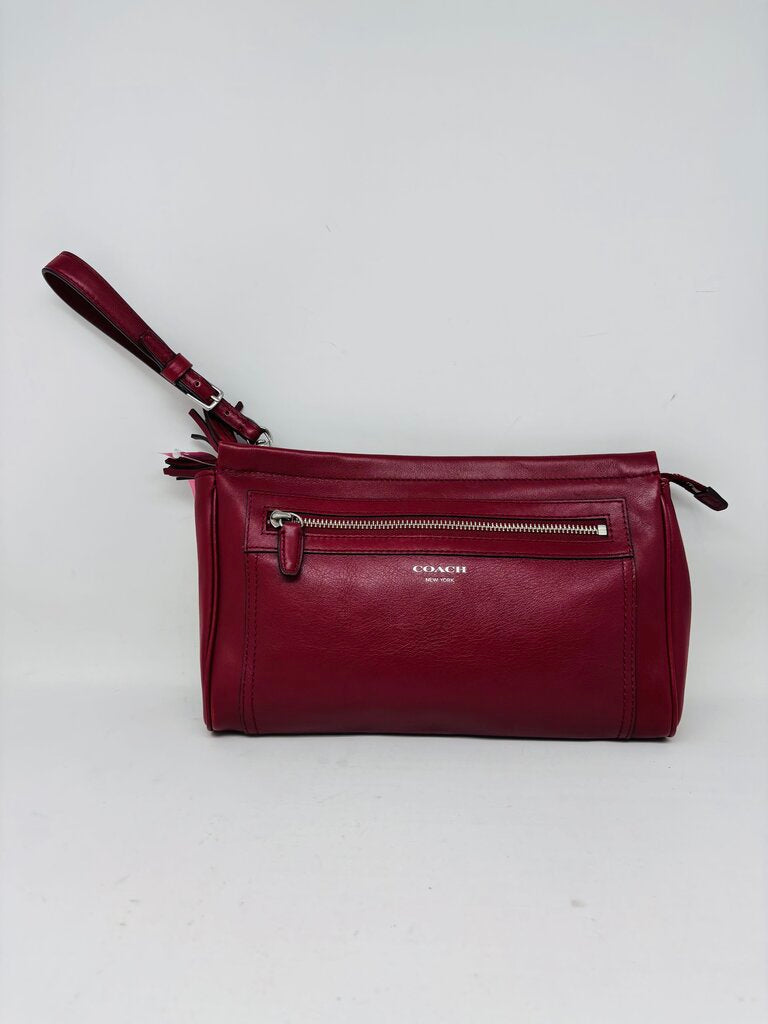 Coach Clutch Red