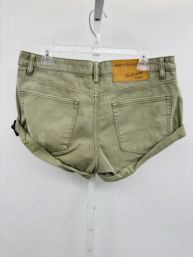 One Teaspoon Shorts Green 8
