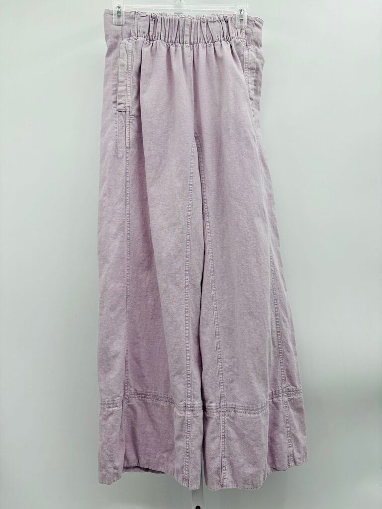 Free People Pants Wide Leg Purple XS