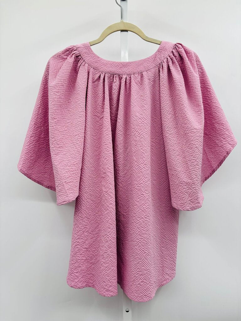 Glam Top Pink S