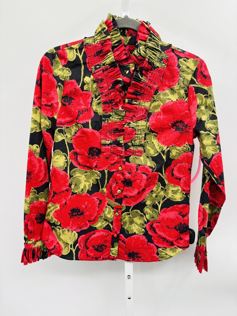 Flora Bea Blouse Red S
