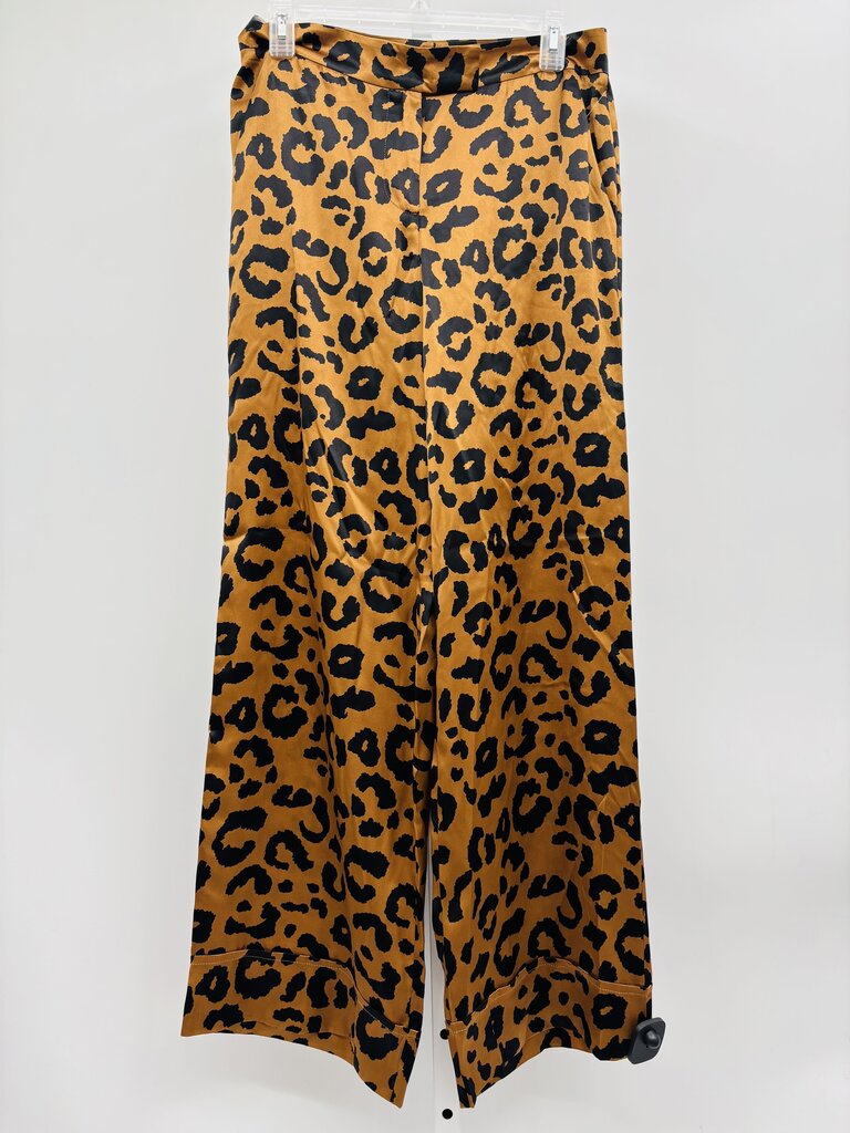 Catherine Gee Pants Wide Leg Tan S