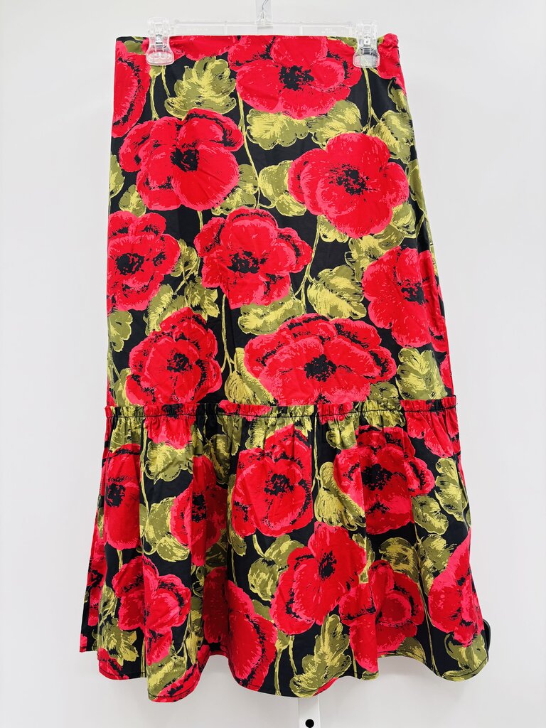 Flora Bea Skirt Maxi Red S