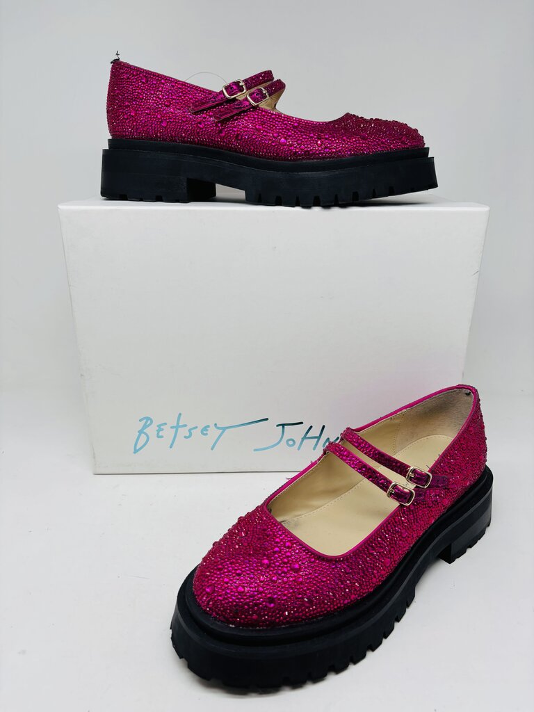 Betsey Johnson Loafers Pink 8