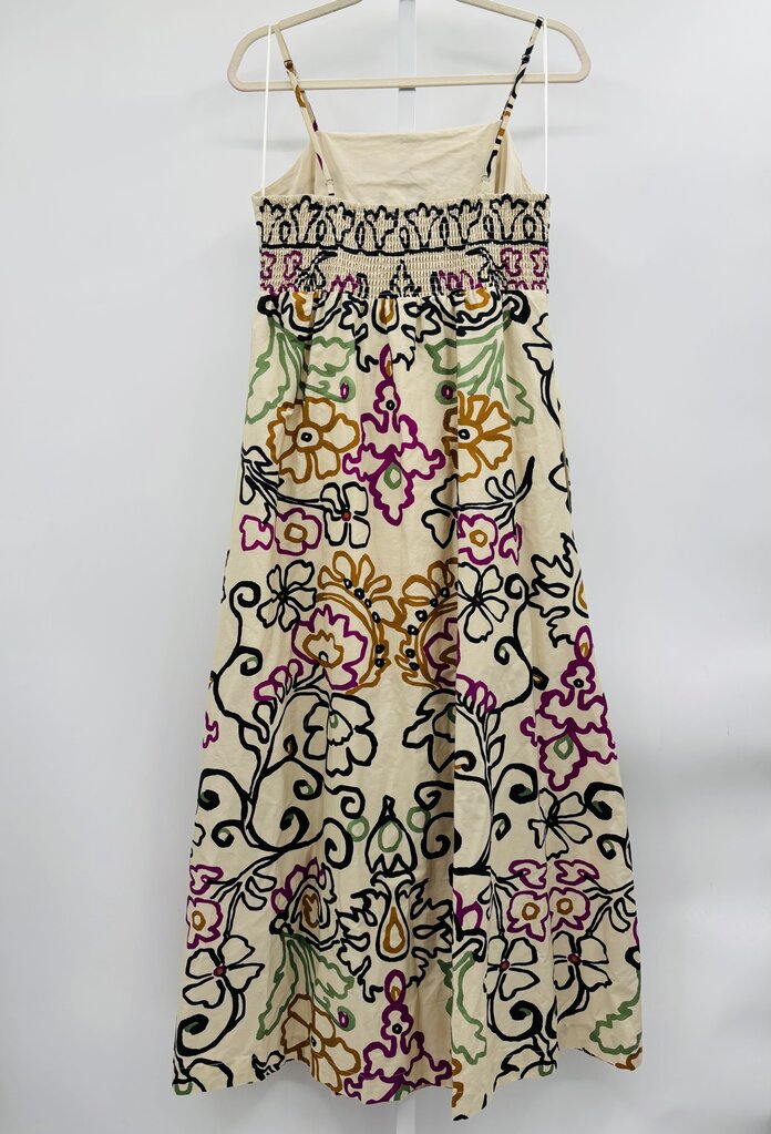 Evereve Maxi Dress Beige L