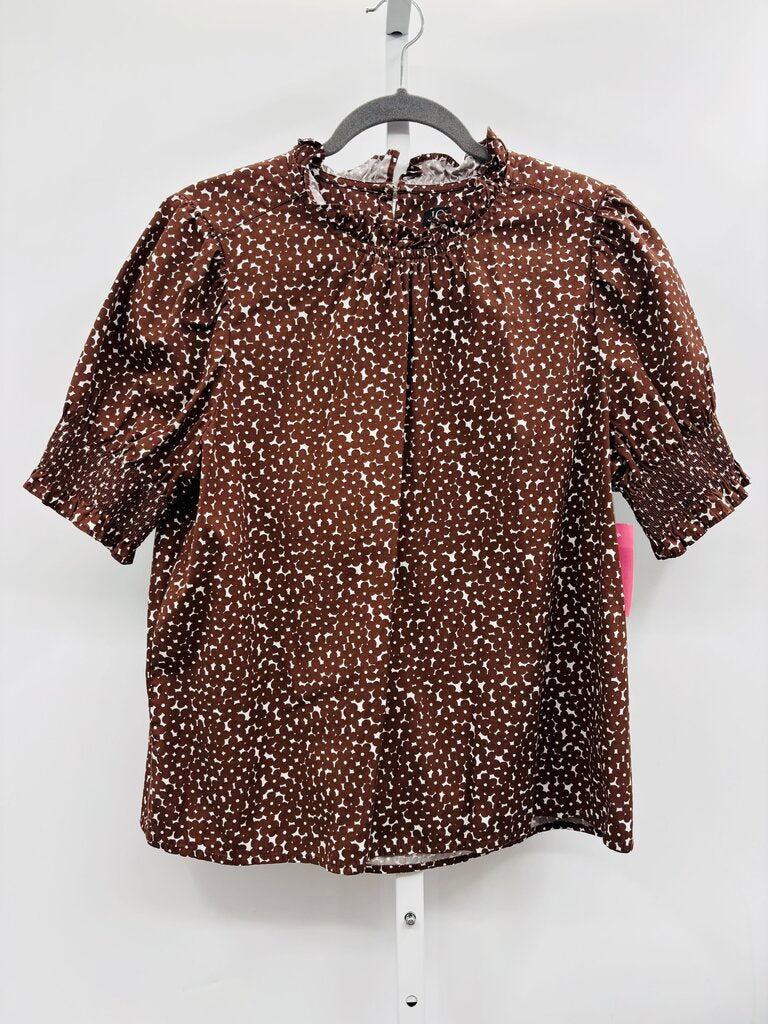 J. Crew Top Brown L