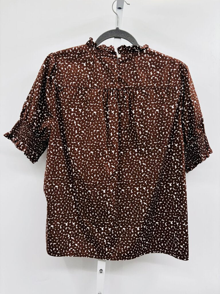 J. Crew Top Brown L