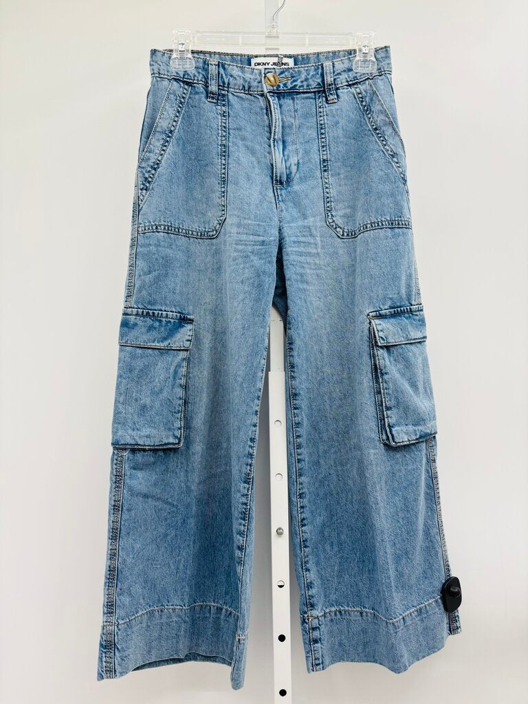 DKNY Jeans Wide Leg Denim 2