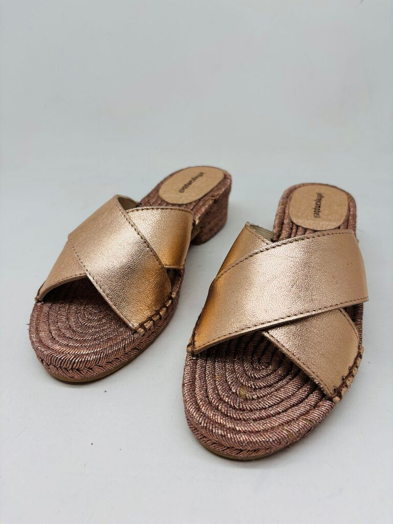 Jeffrey Campbell Sandals Rose Gold 8.5