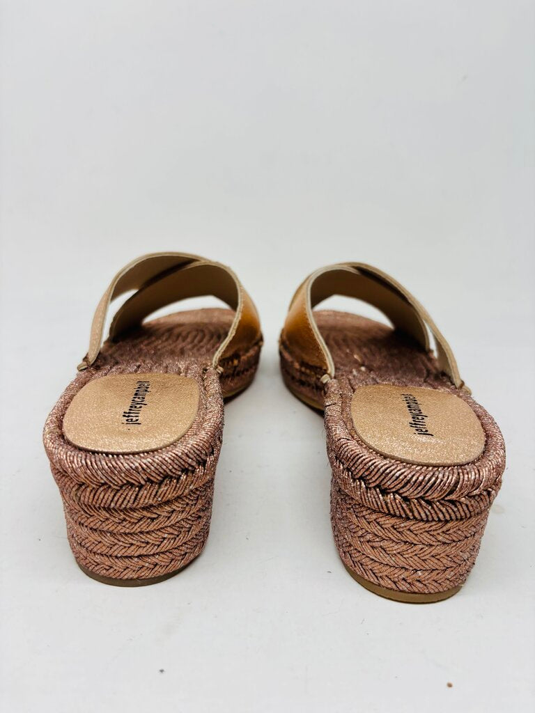 Jeffrey Campbell Sandals Rose Gold 8.5