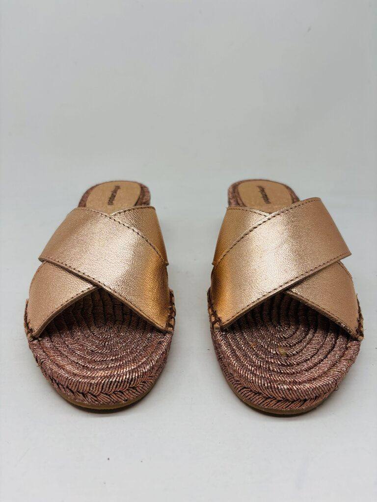 Jeffrey Campbell Sandals Rose Gold 8.5