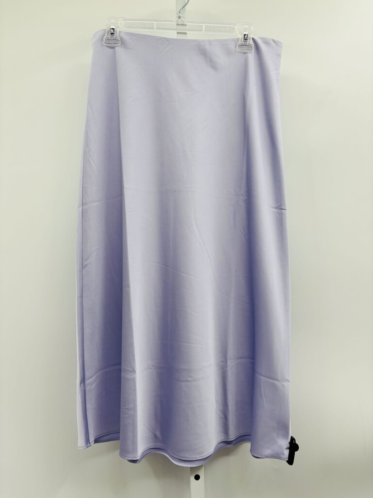 J. Crew Skirt Midi Purple M