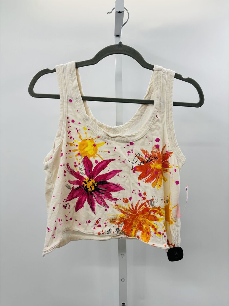 Pilcro Tank Beige S