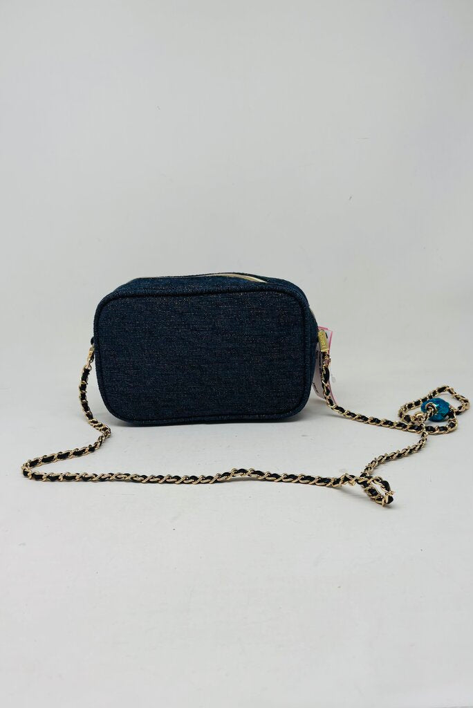 Chanel Cosmetic Bag Navy