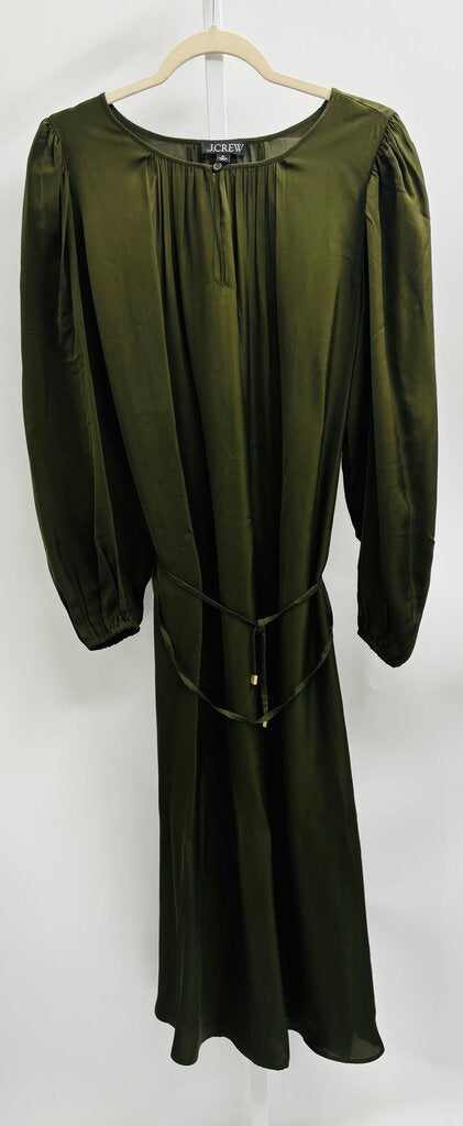 J. Crew Maxi Dress Green XL