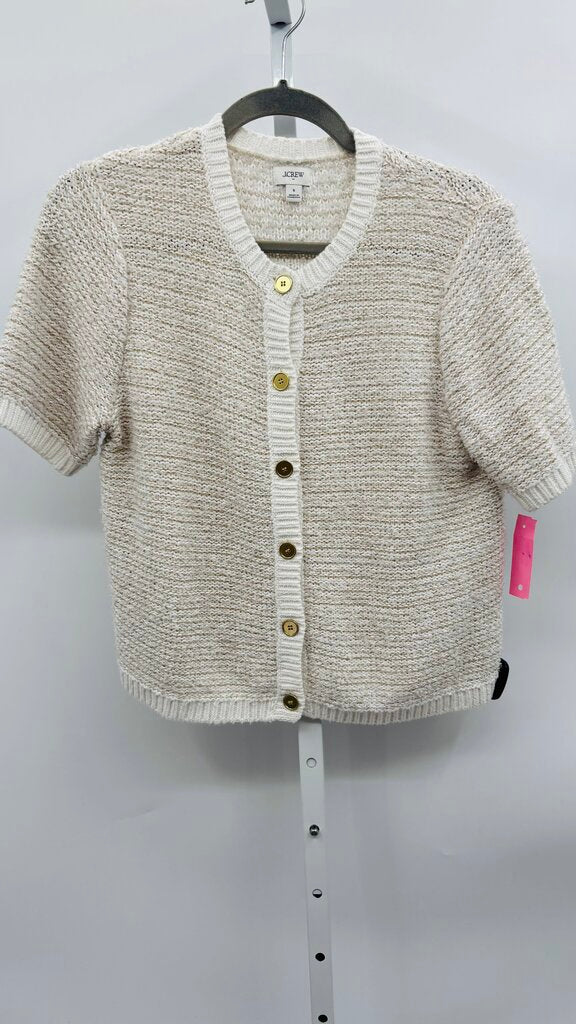 J. Crew Factory Cardigan White S