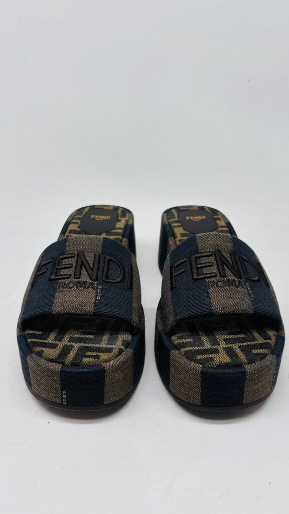 Fendi LUXURY SHOES Brown 8.5