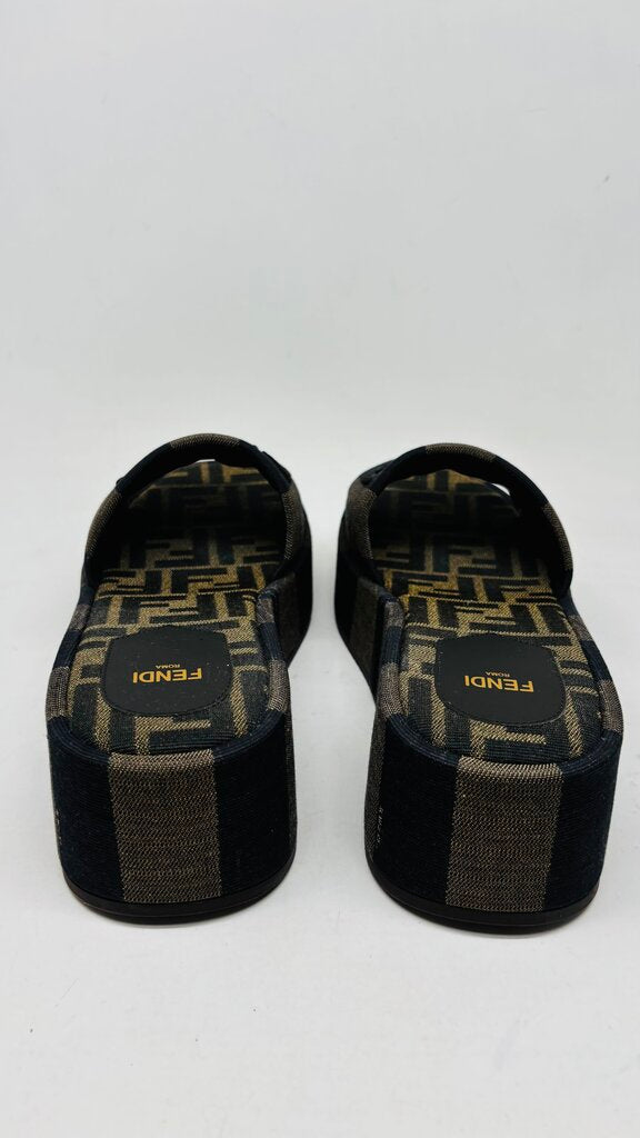 Fendi LUXURY SHOES Brown 8.5