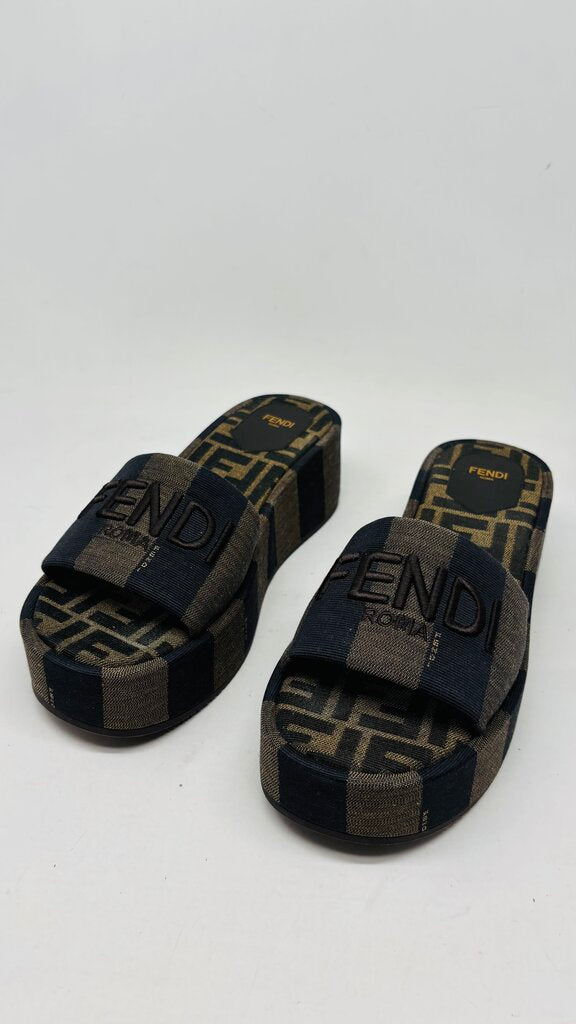 Fendi LUXURY SHOES Brown 8.5