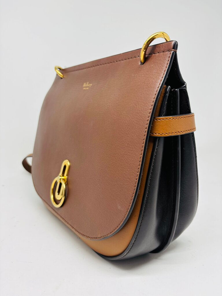Mulberry Crossbody Bag Brown