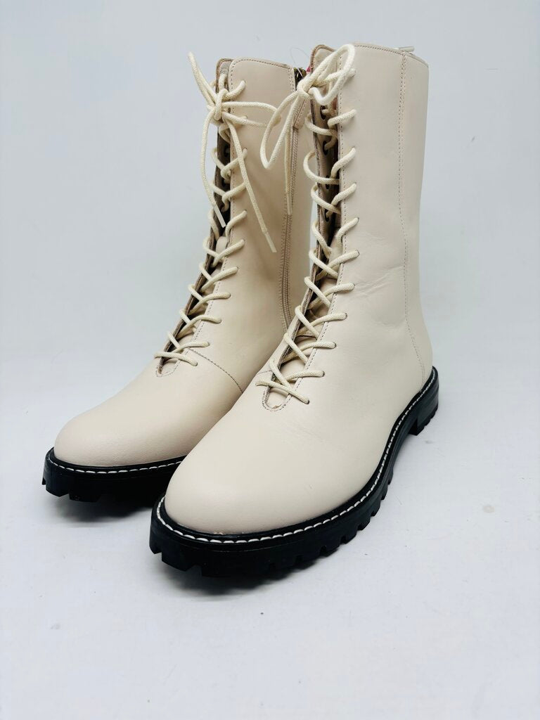 J. Crew Ankle Boots Beige 8