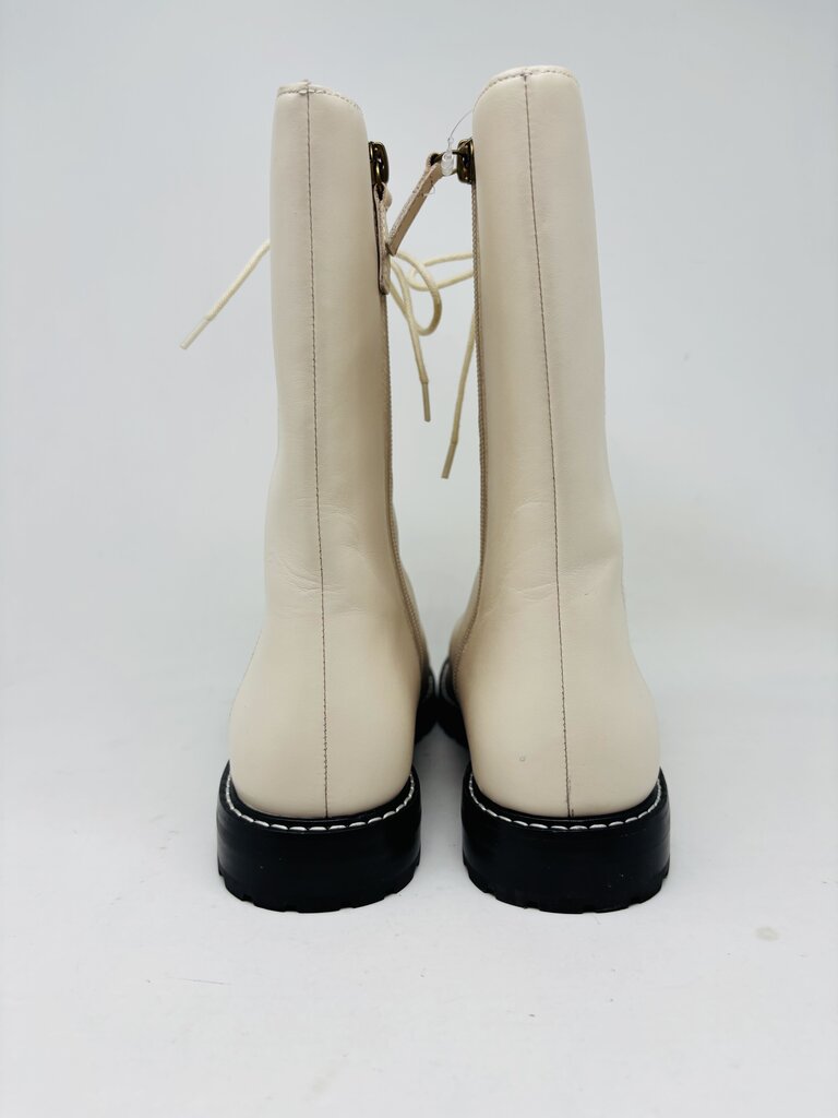 J. Crew Ankle Boots Beige 8