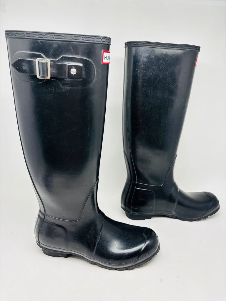 Hunter Rainboot Black 8