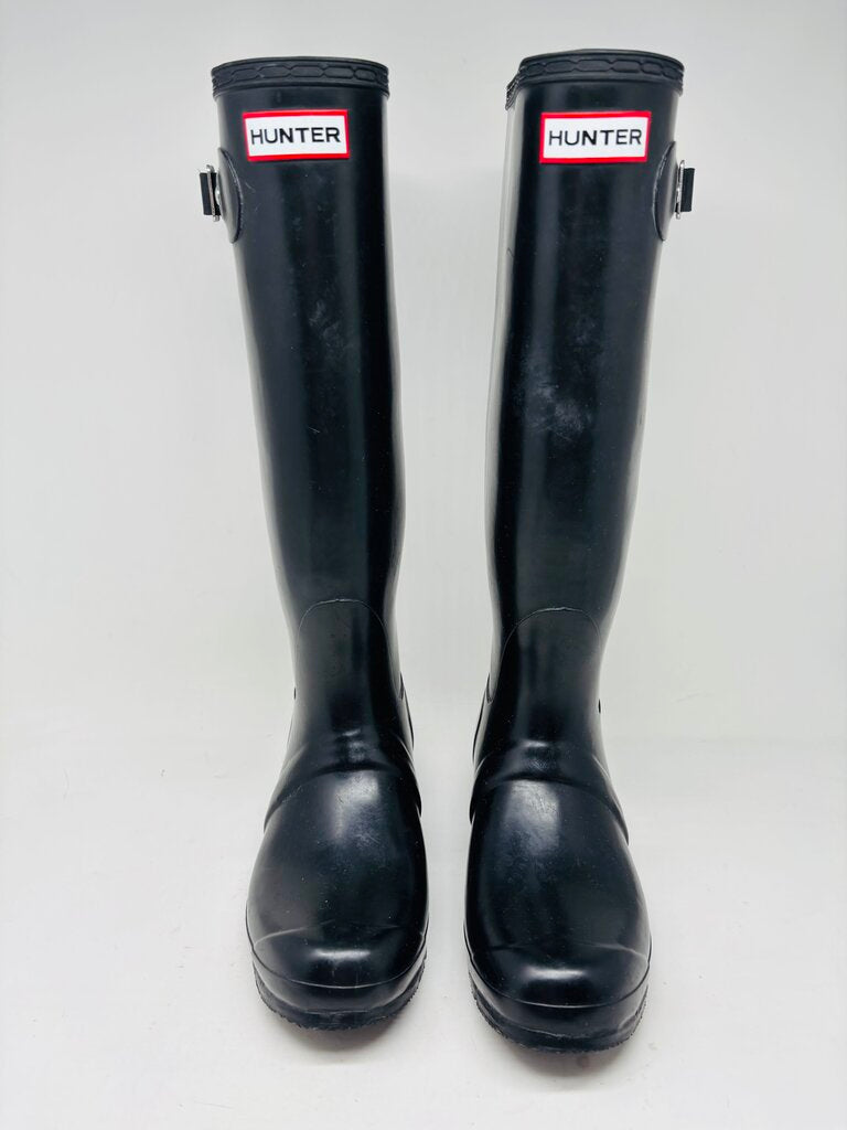 Hunter Rainboot Black 8
