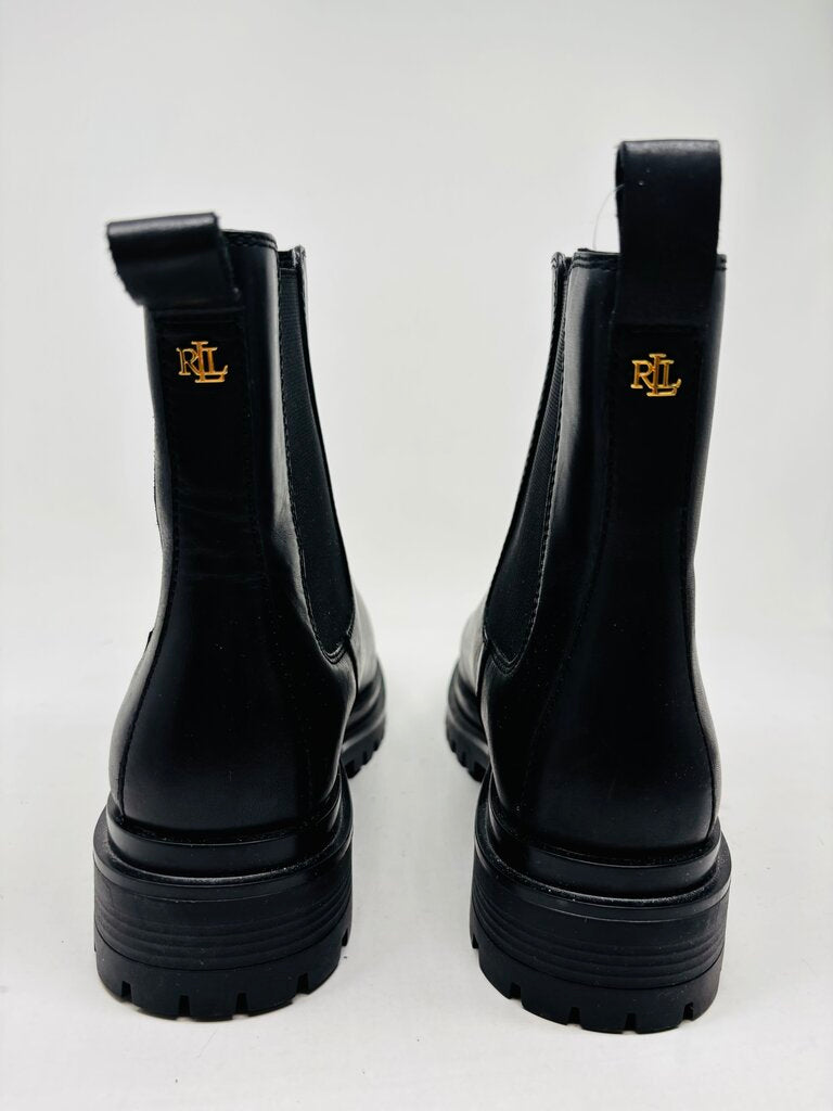 Lauren: RL Ankle Boots Black 9
