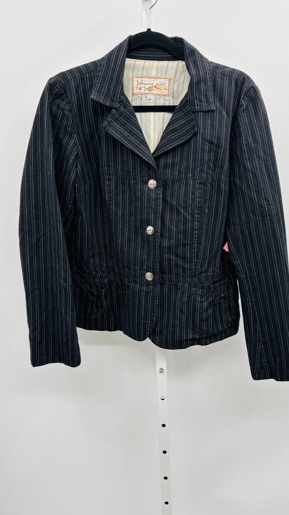 Johnny Was Jacket Black L