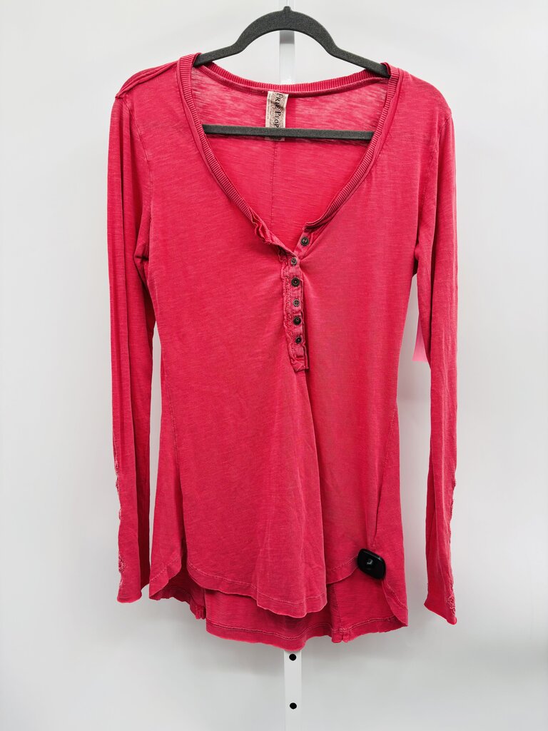 Free People Top Pink L