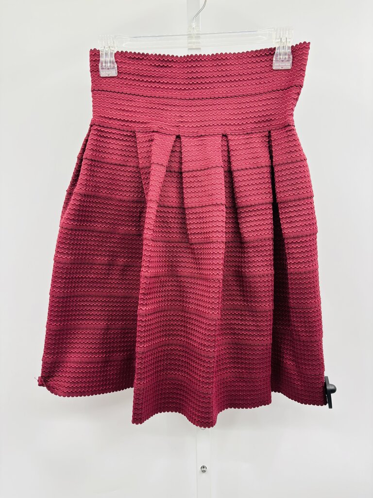 Girls from Savoy Skirt Burgundy L