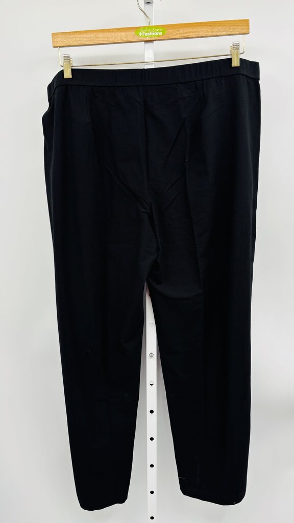 Eileen Fisher Pants Plus Black 1X