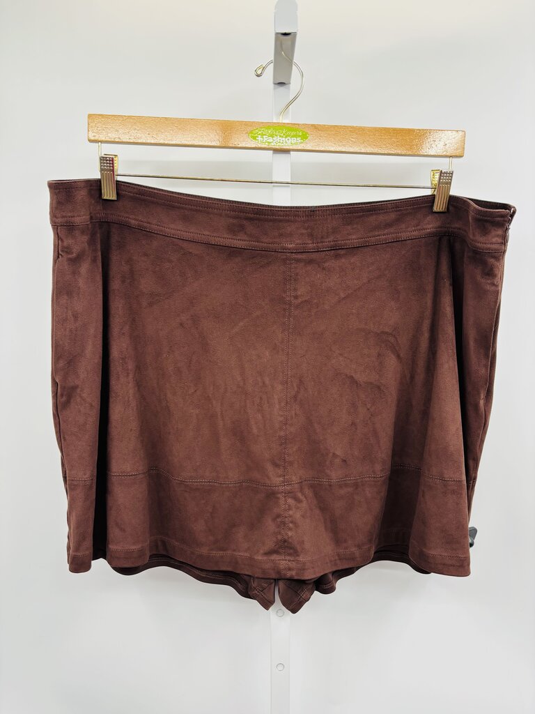 Lane Bryant Skort Plus Brown 24
