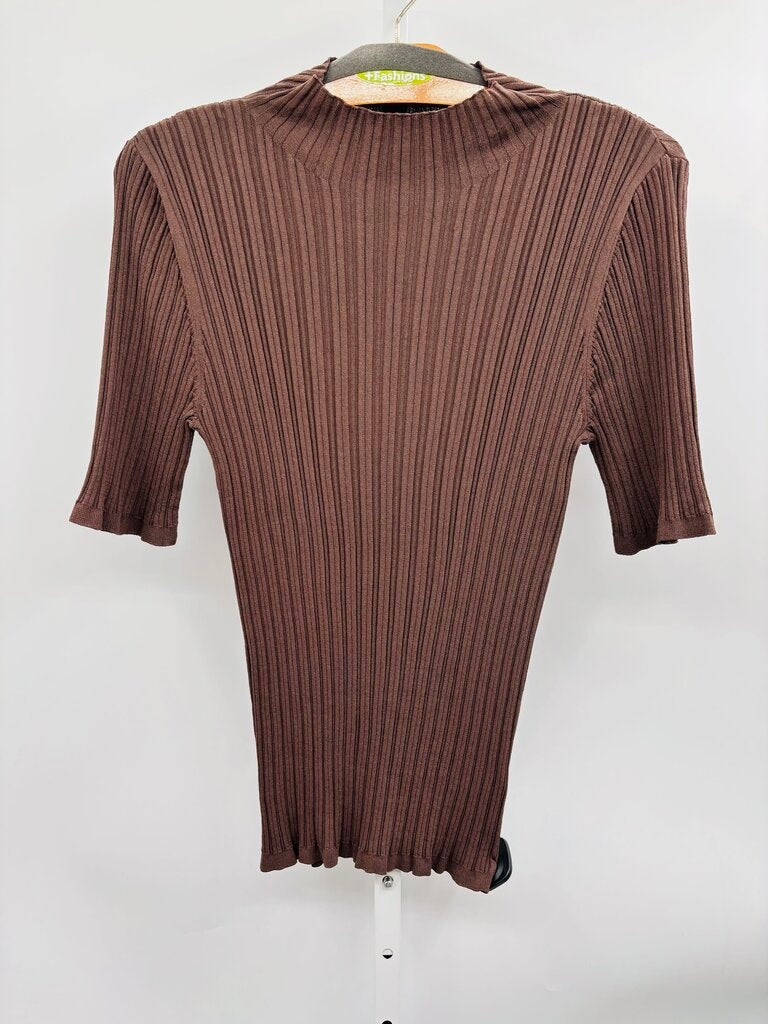 Eloquii Top Plus Brown 24