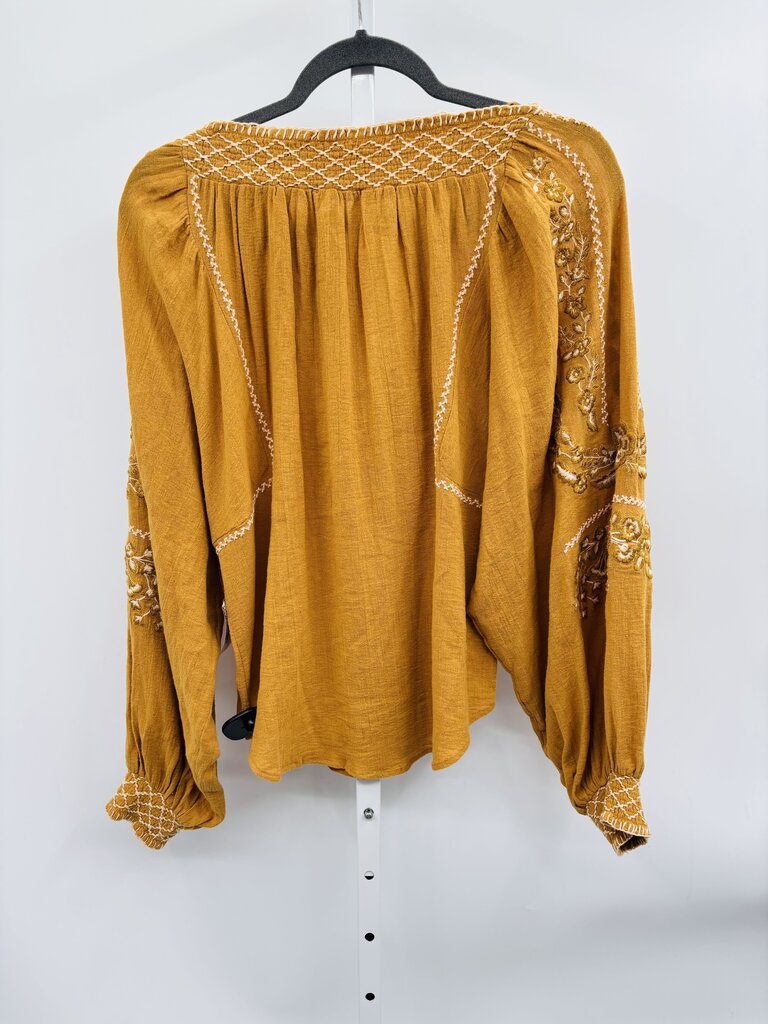 Free People Blouse Orange M